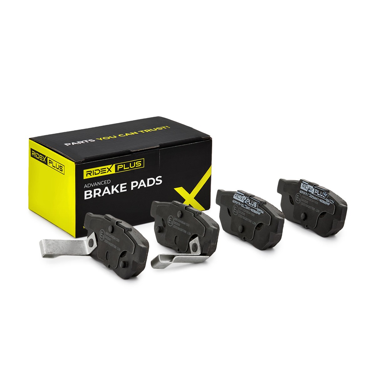 RIDEX PLUS Brake pad set Article number: 402B0094P cheaply