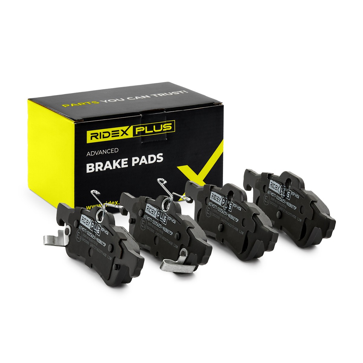 RIDEX PLUS Brake pad set Article number: 402B0275P cheaply