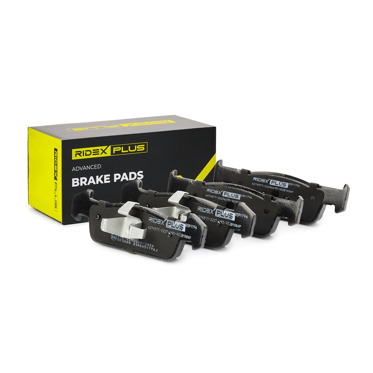 RIDEX PLUS Brake pad set Article number: 402B1086P cheaply