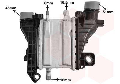 VAN WEZEL Intercooler Article number: 15014701 cheaply