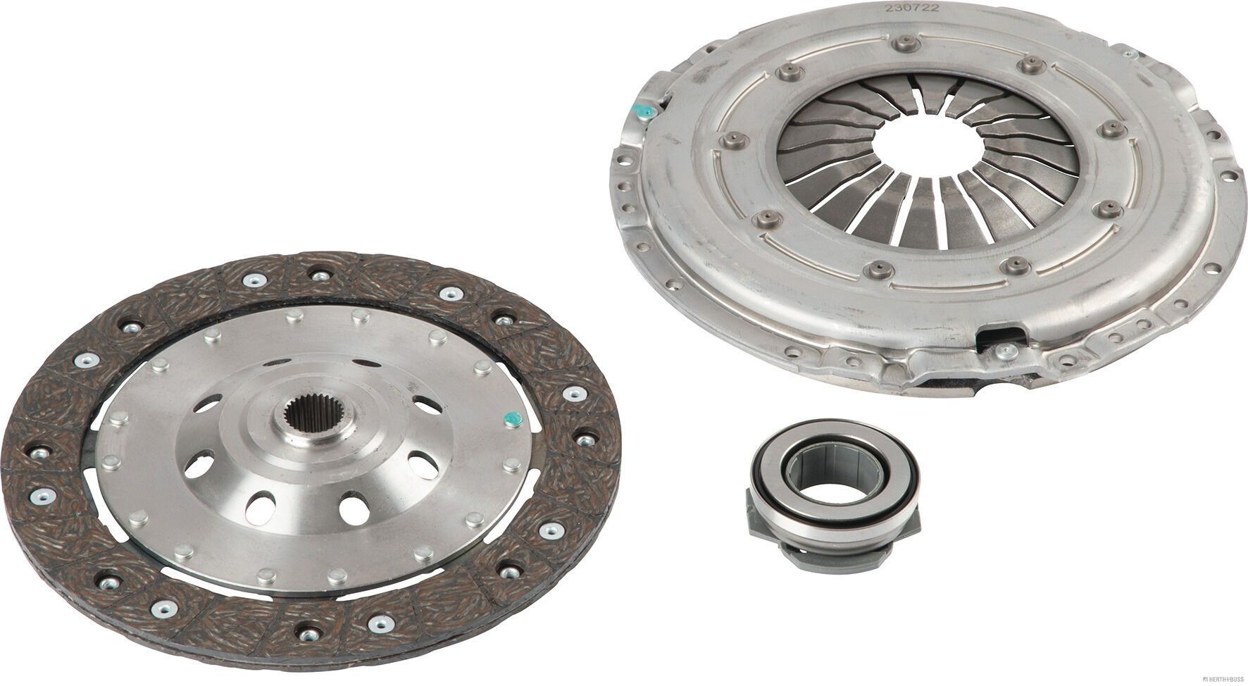 HERTH+BUSS JAKOPARTS Clutch kit Article number: J2000816 cheaply