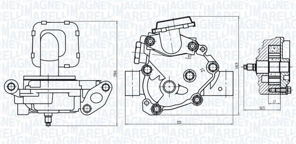MAGNETI MARELLI Õlipump Artikli number: 351516000091 soodsalt