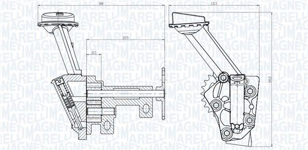 MAGNETI MARELLI Õlipump Artikli number: 351516000144 soodsalt