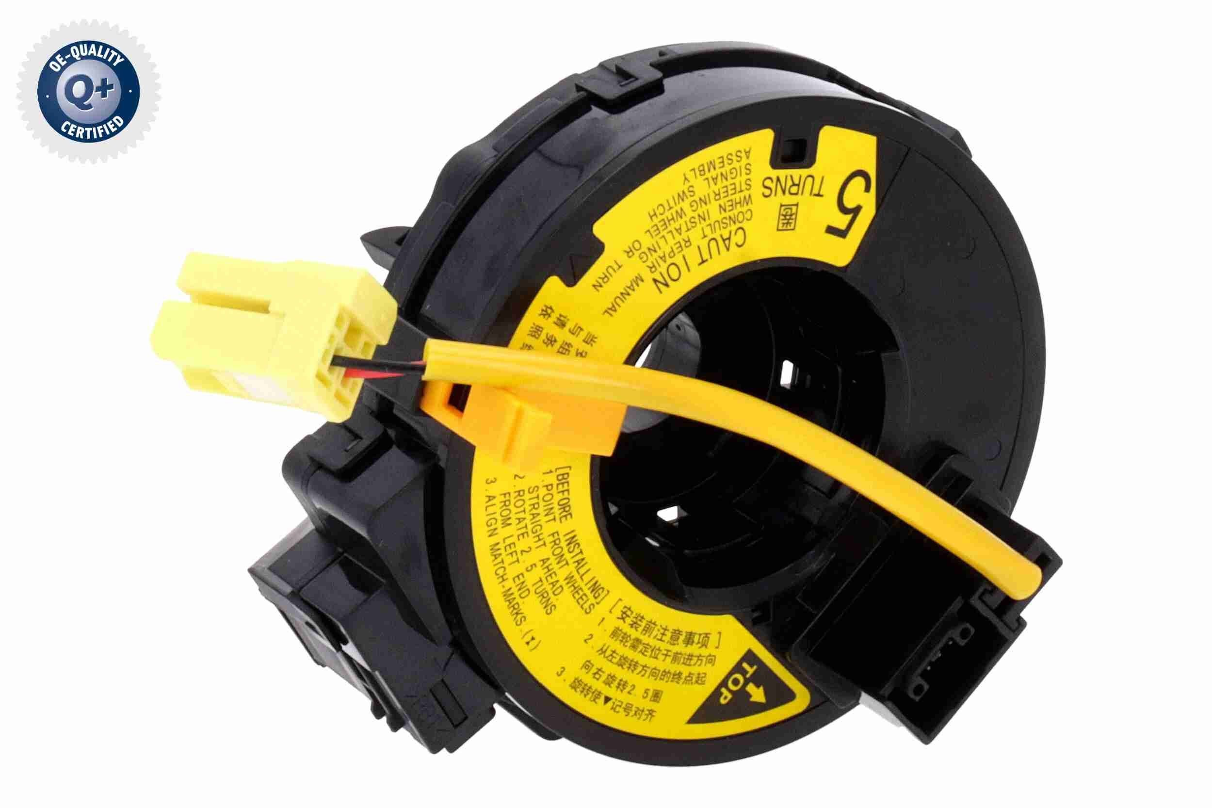VEMO V70-72-0481 Clockspring, airbag HIGHLANDER 3.0 4WD (MCU25_) 223 PS Petrol 2007