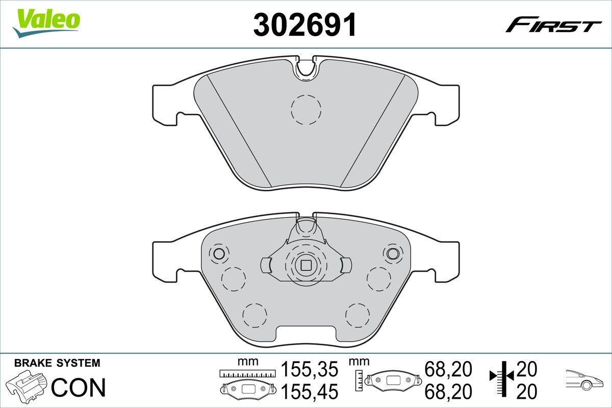 VALEO Centraludrykker, kobling Varenummer: 810248 billige