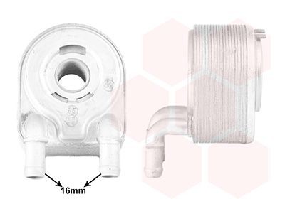 VAN WEZEL Engine oil cooler Article number: 43013703 cheaply