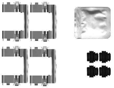 TEXTAR 82561900 Lisakomplekt, ketaspiduriklotsid TUCSON 2.0 MPI HTRAC 150 HP Bensiin