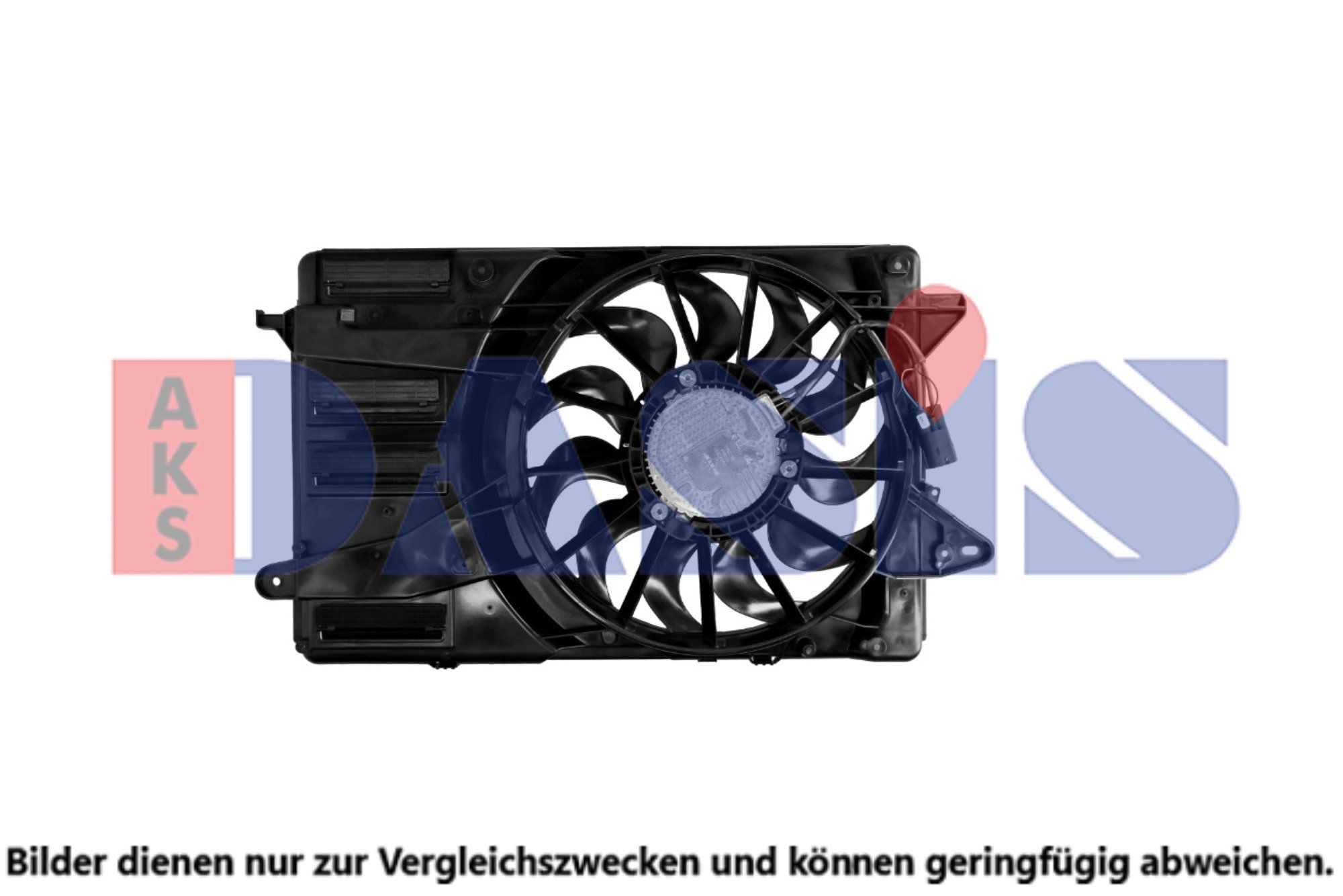 AKS DASIS Fan, radiator Article number: 158164N cheaply