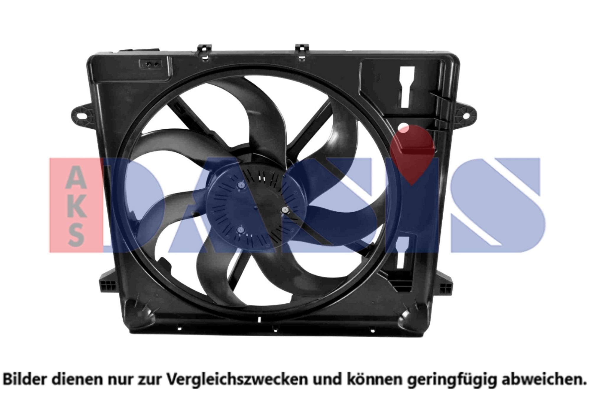 AKS DASIS Fan, radiator Article number: 528085N cheaply