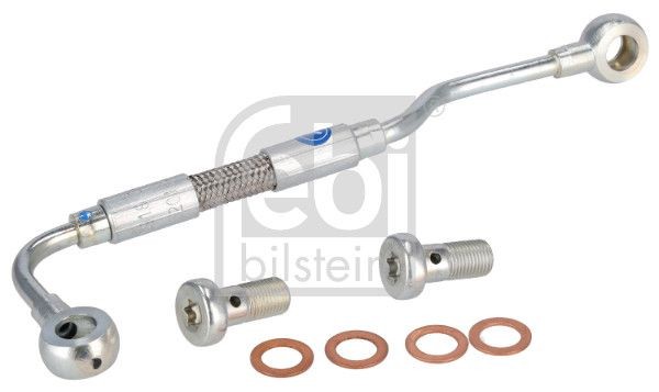 FEBI BILSTEIN 189284 Oil Pipe, charger CORSA 1.3 CDTI 16V (F08, F68) 69 PS Diesel 2006