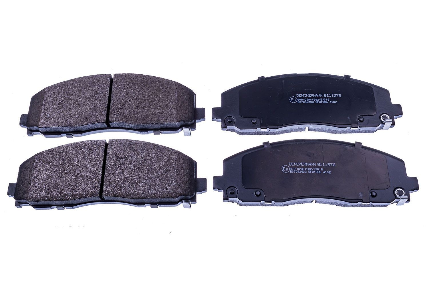 DENCKERMANN Brake pad set Article number: B111576 cheaply