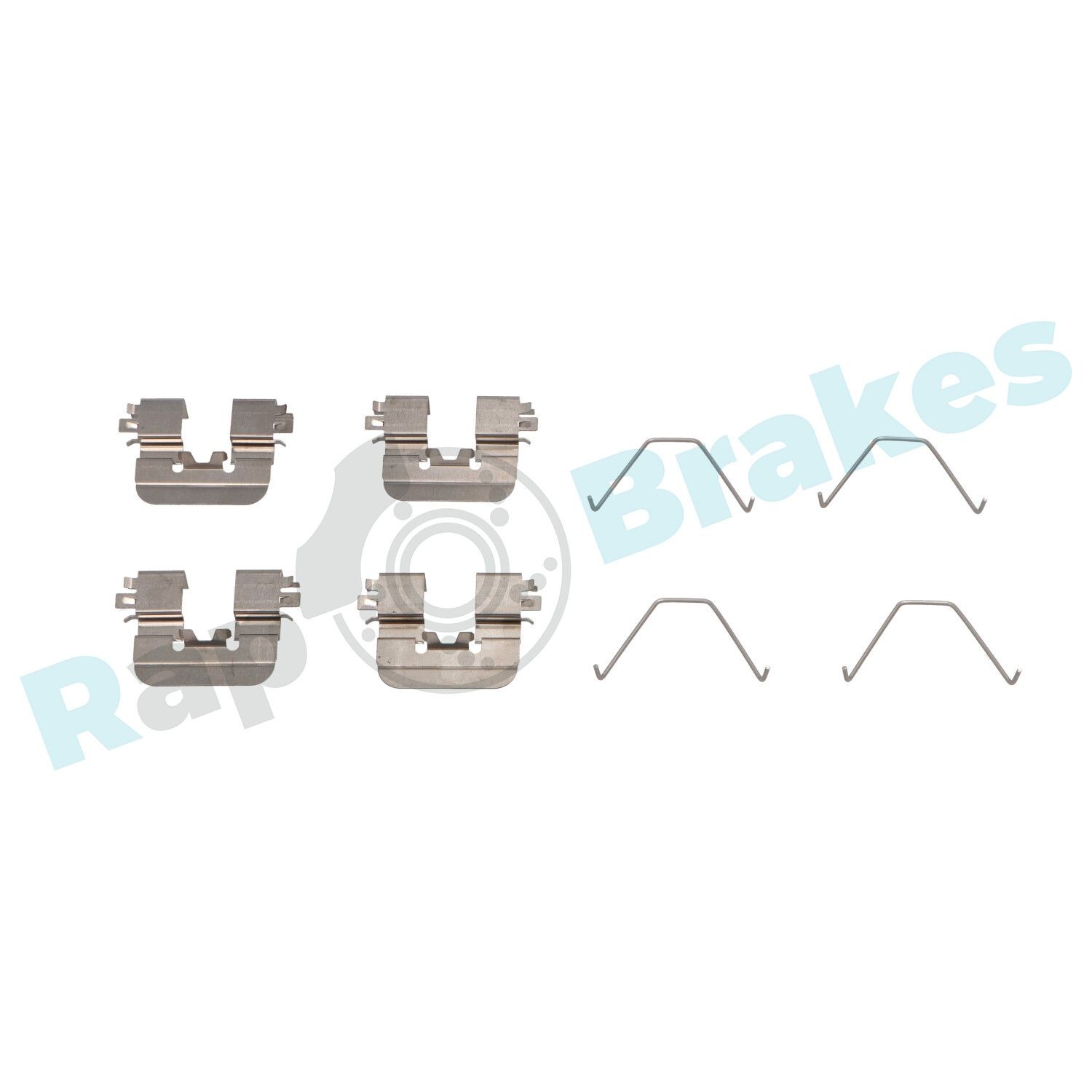 RAP BRAKES R-U0376 Lisakomplekt, ketaspiduriklotsid OPTIMA 2.4 MPi 171 HP Bensiin