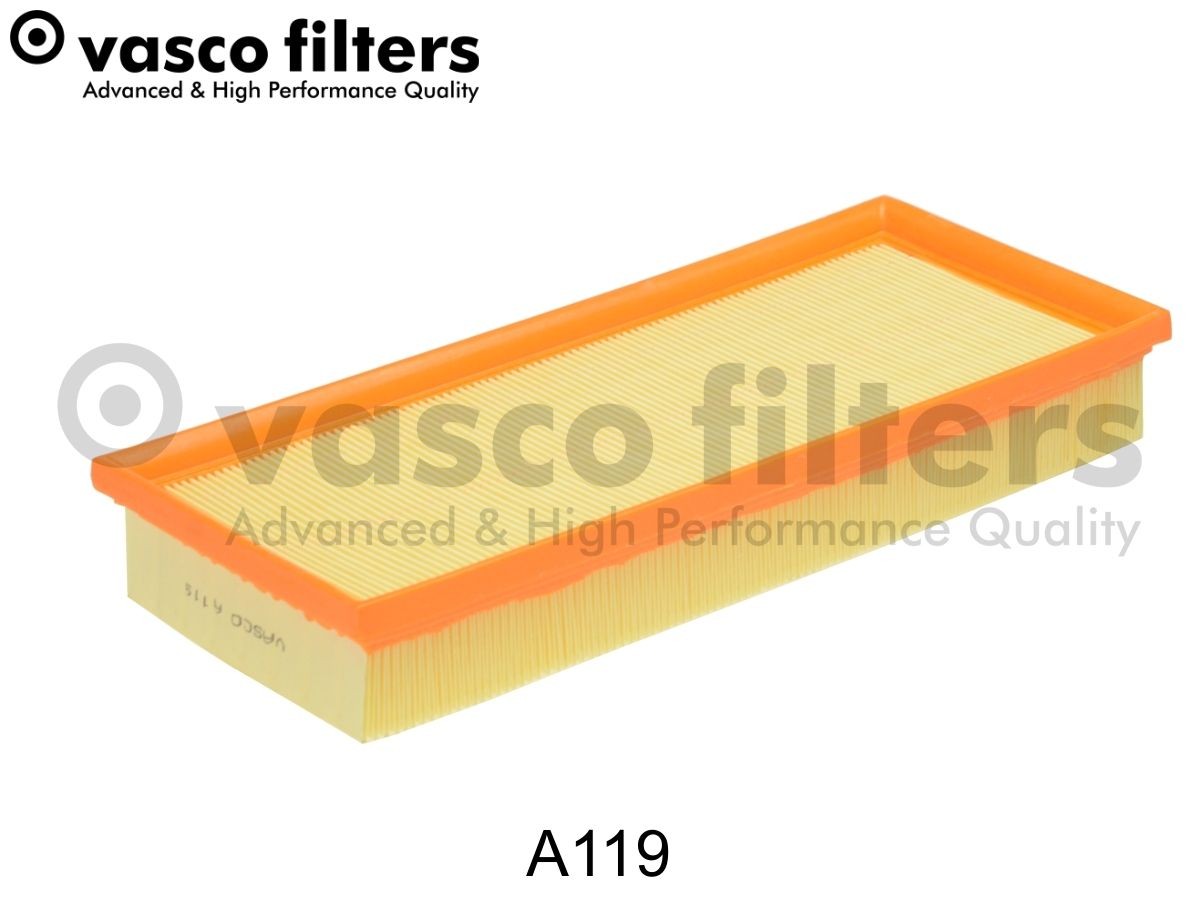 DAVID VASCO Air filter Article number: A119 cheaply