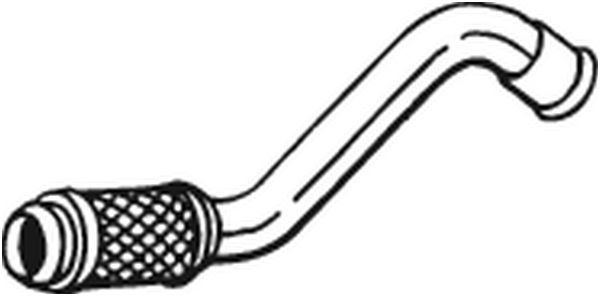 BOSAL Exhaust Pipe Article number: 700-289 cheaply