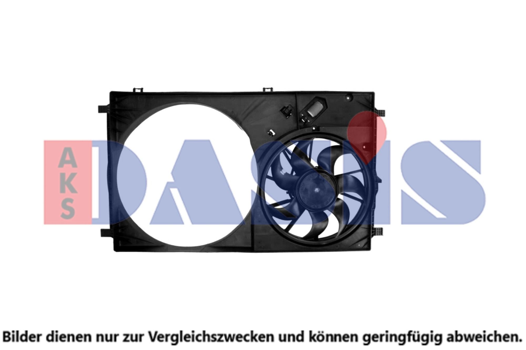 AKS DASIS Fan, radiator Article number: 098162N cheaply