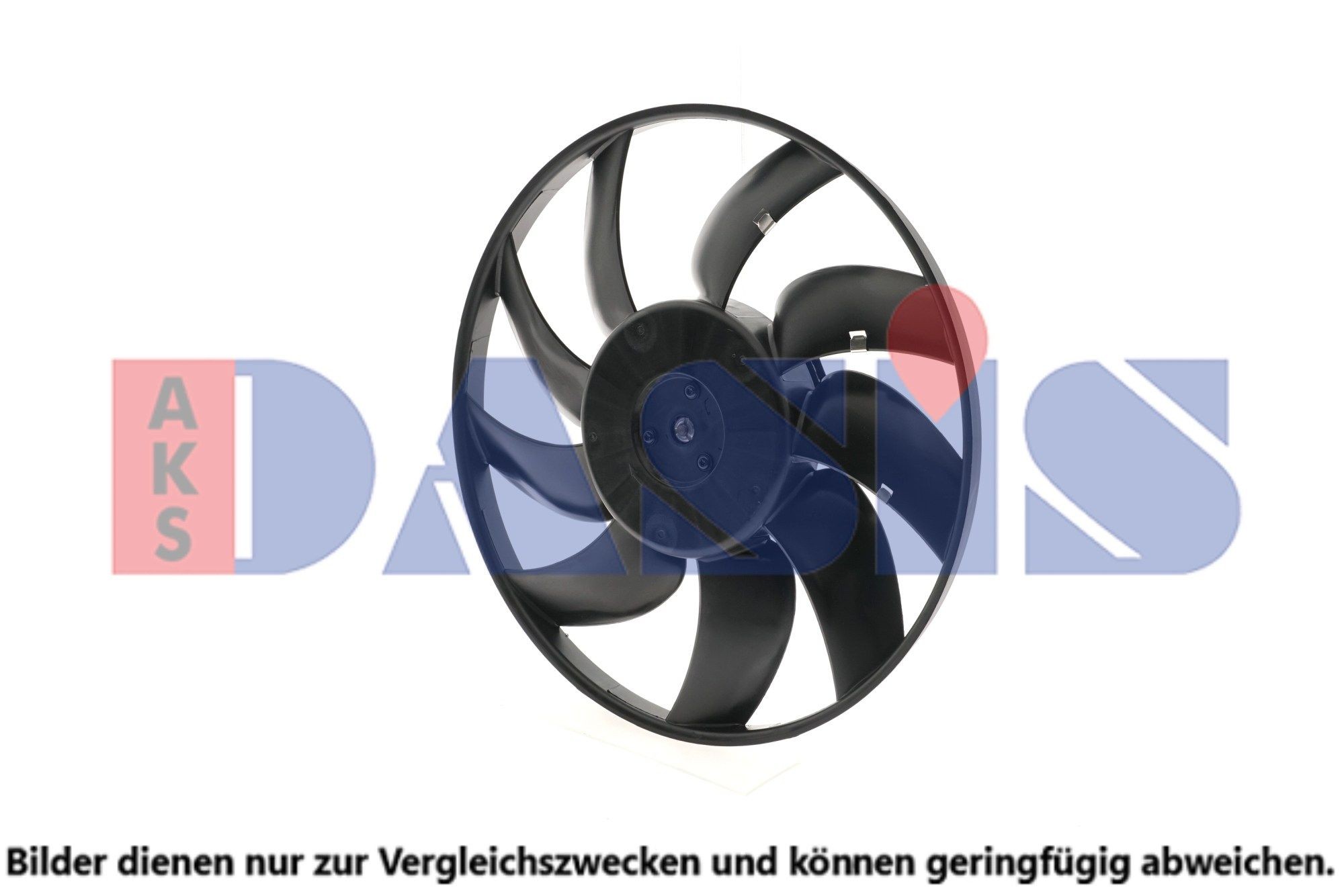 AKS DASIS Fan, radiator Article number: 158167N cheaply