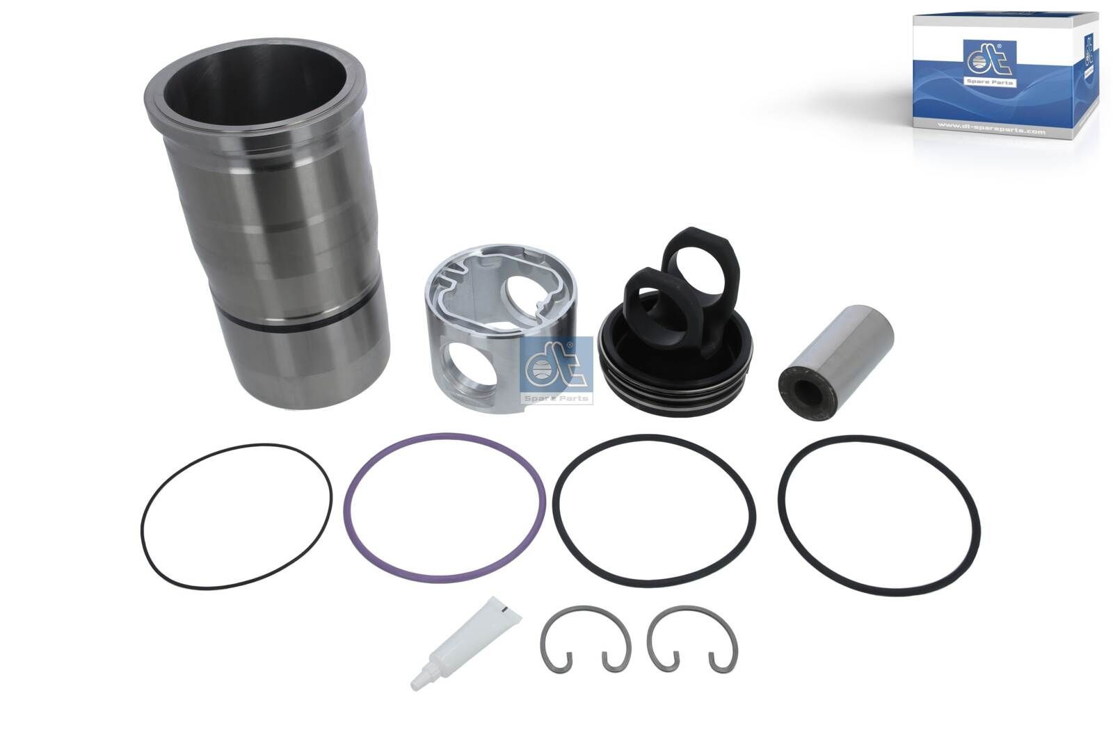 DT Spare Parts Reperationssæt, stempel / cylinder-foring Varenummer: 2.90174 billige