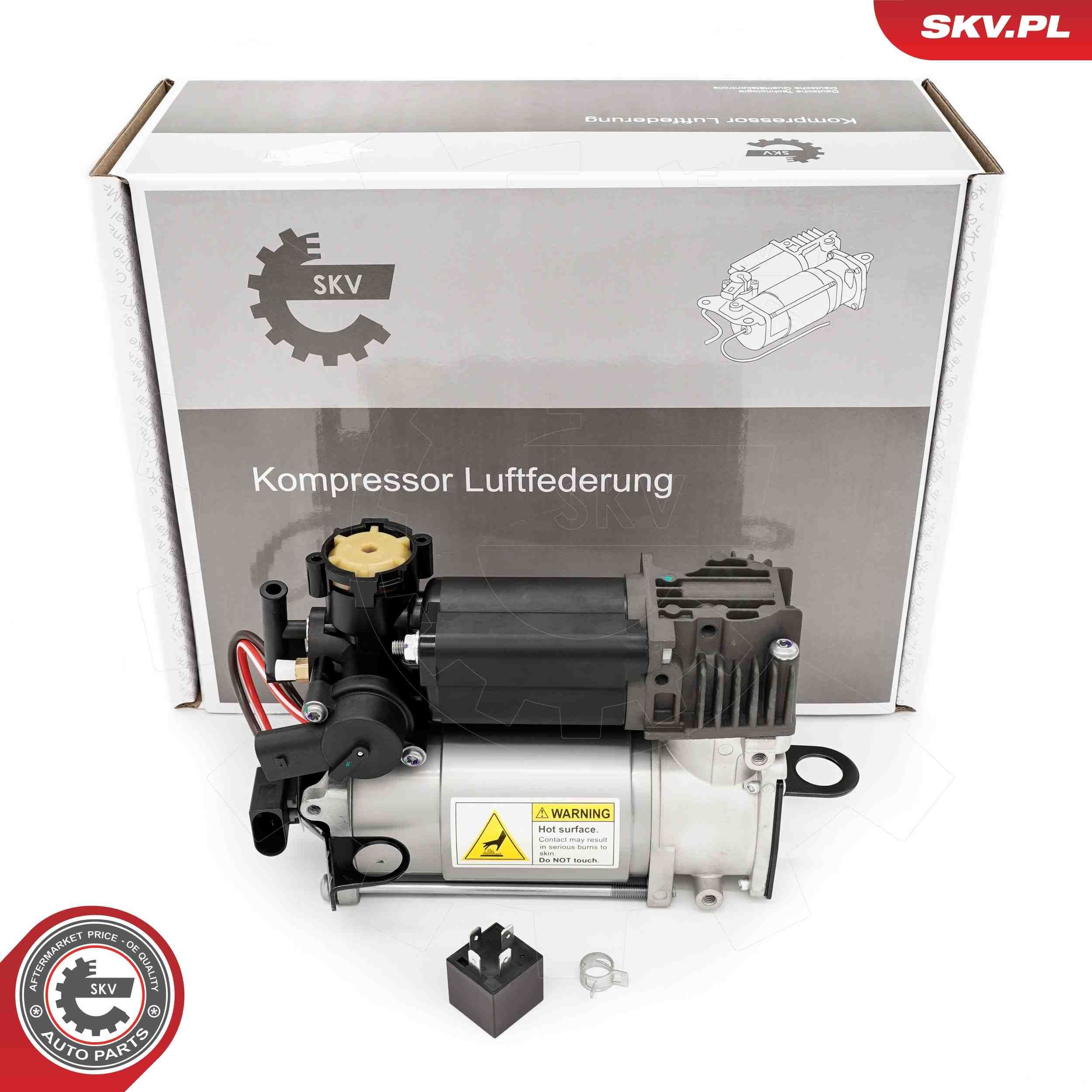 ESEN SKV 58SKV500 Air suspension compressor E-Class E 320 T CDI 3.0 (211.222) (OM 642.920) 211 PS Diesel 2009
