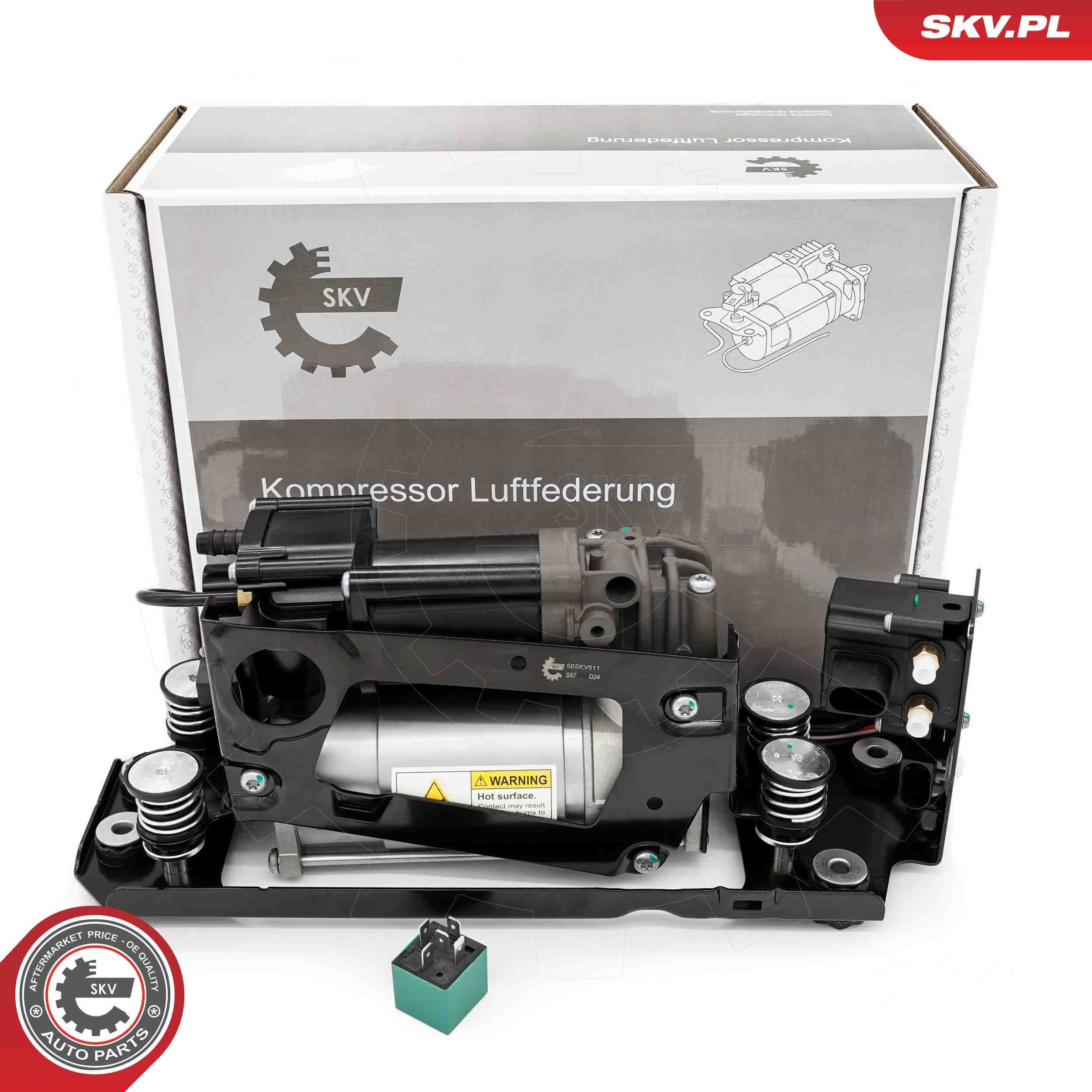ESEN SKV 58SKV511 Air suspension compressor 7 Series ActiveHybrid 7 354 PS Petrol/Electro 2015