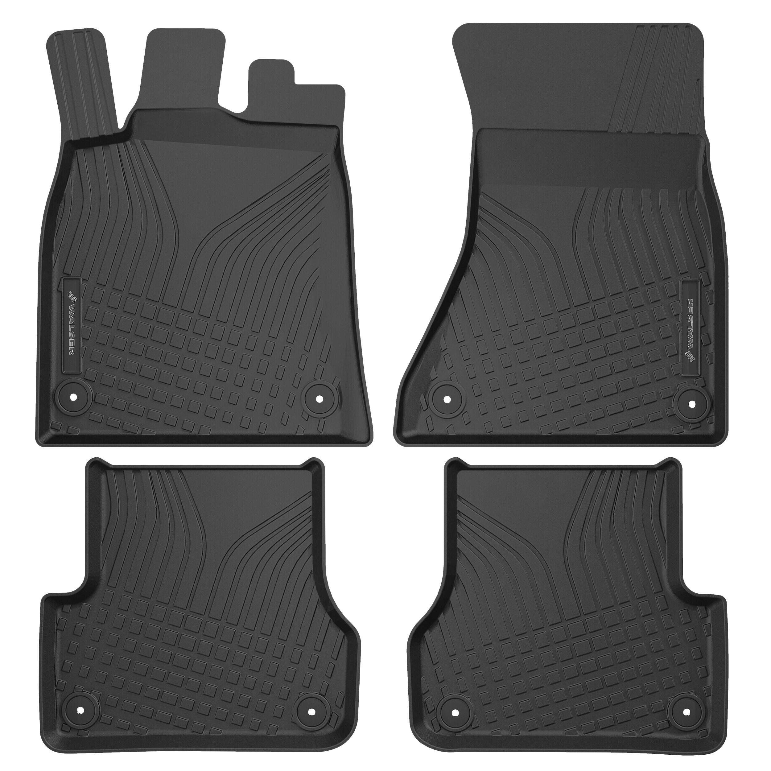 WALSER 100072 Floor mats A6 RS6 performance 4.0 quattro 605 PS Petrol 2018