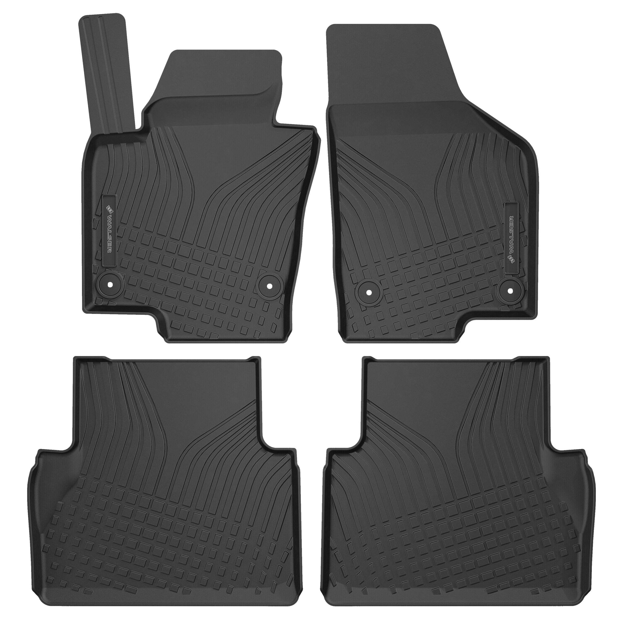 WALSER 100081 Floor mats SHARAN 1.4 TSI 150 PS Petrol 2022