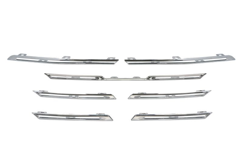 BLIC 6502-07-6044998P Trim / Protective Strip Set, radiator grille MEGANE 1.5 dCi 110 (B9A3) 110 PS Diesel