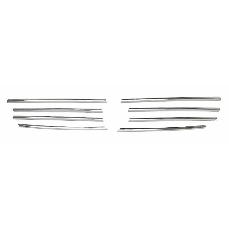 OMAC 7522086 Trim / Protective Strip Set, radiator grille TRANSPORTER VR6 3.2 4motion 231 PS Petrol 2015