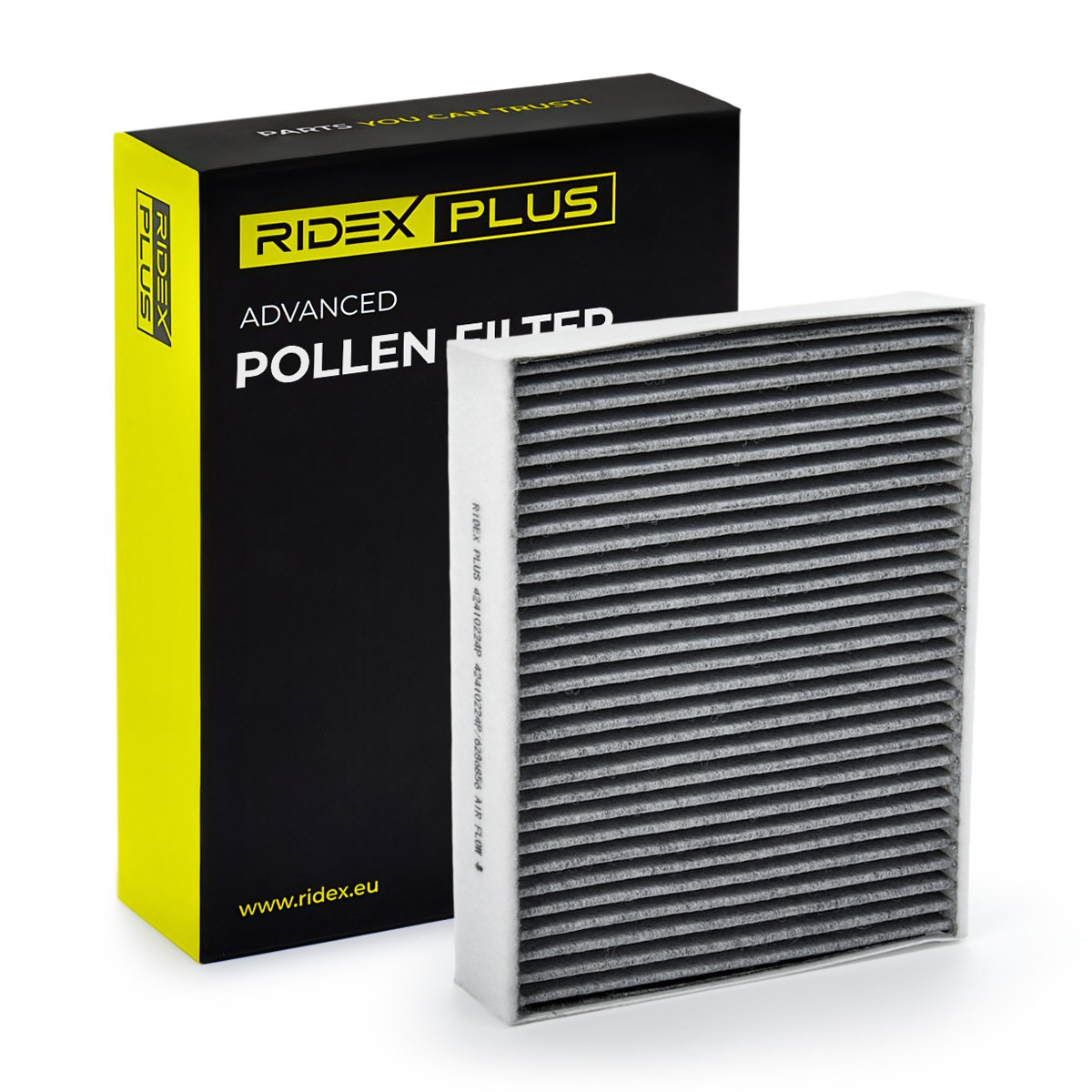 RIDEX PLUS Pollen filter Article number: 424I0224P cheaply