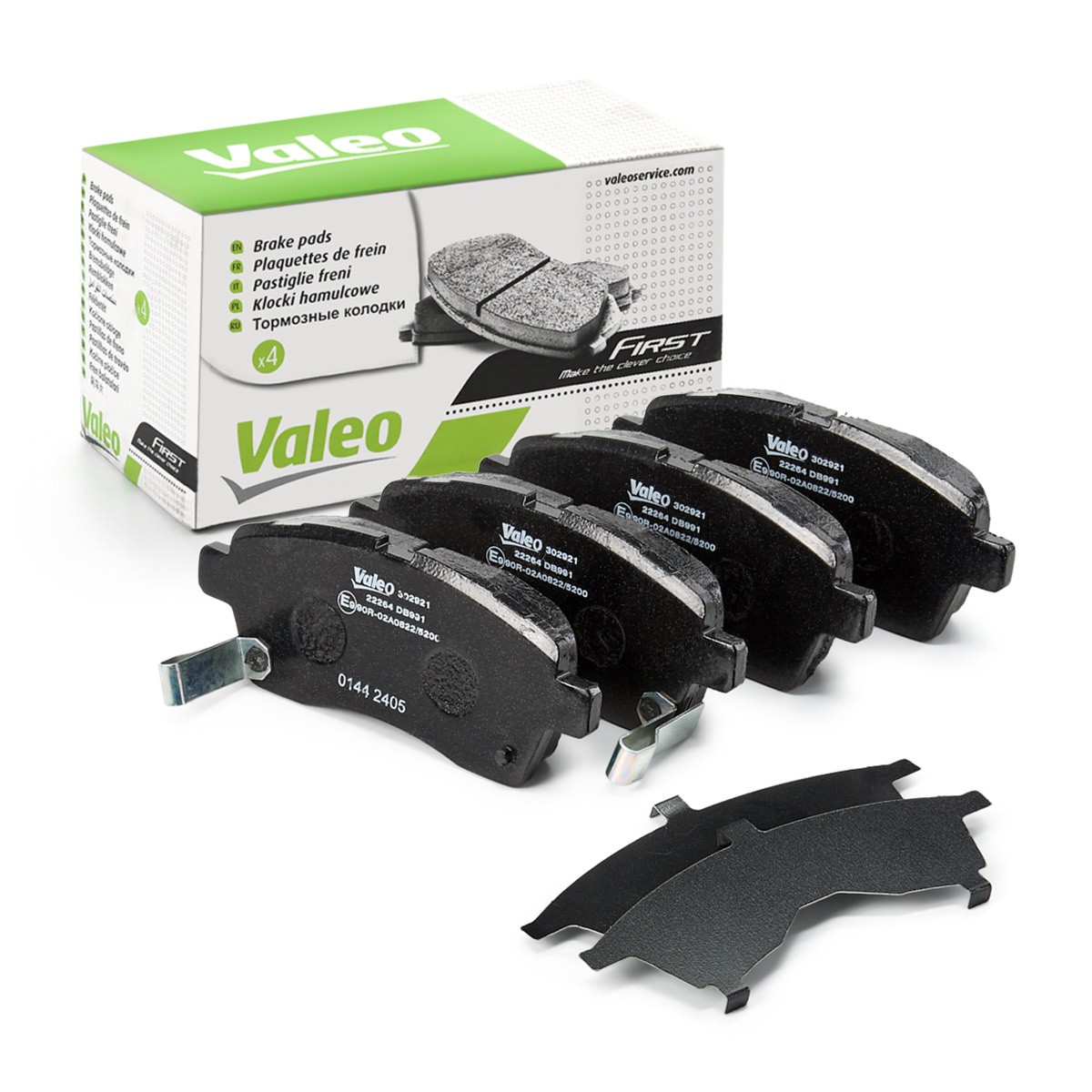 VALEO Bremseklodser Varenummer: 302921 billige