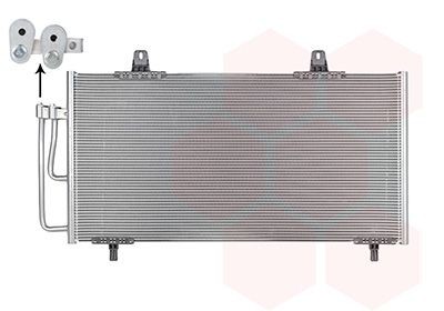 VAN WEZEL Air conditioning condenser Article number: 37015711 cheaply