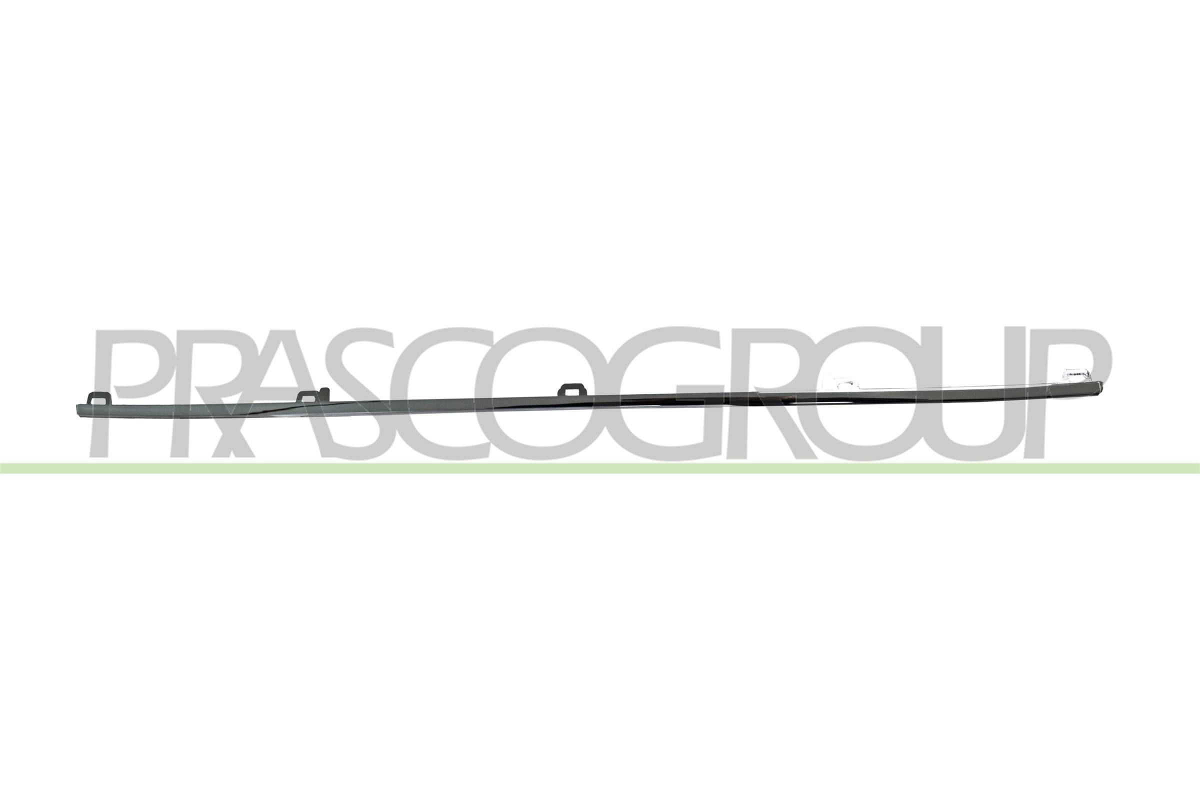 PRASCO VG7211245 Pynte- / beskyttelsesliste, kølergitter TOURAN 2.0 TDI 110 HK Diesel