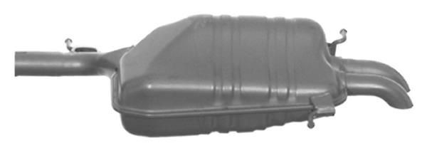VEGAZ Rear silencer Article number: AS-263 cheaply
