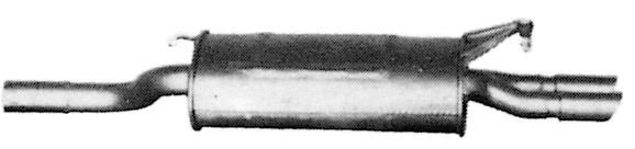 VEGAZ Rear silencer Article number: AS-193 cheaply