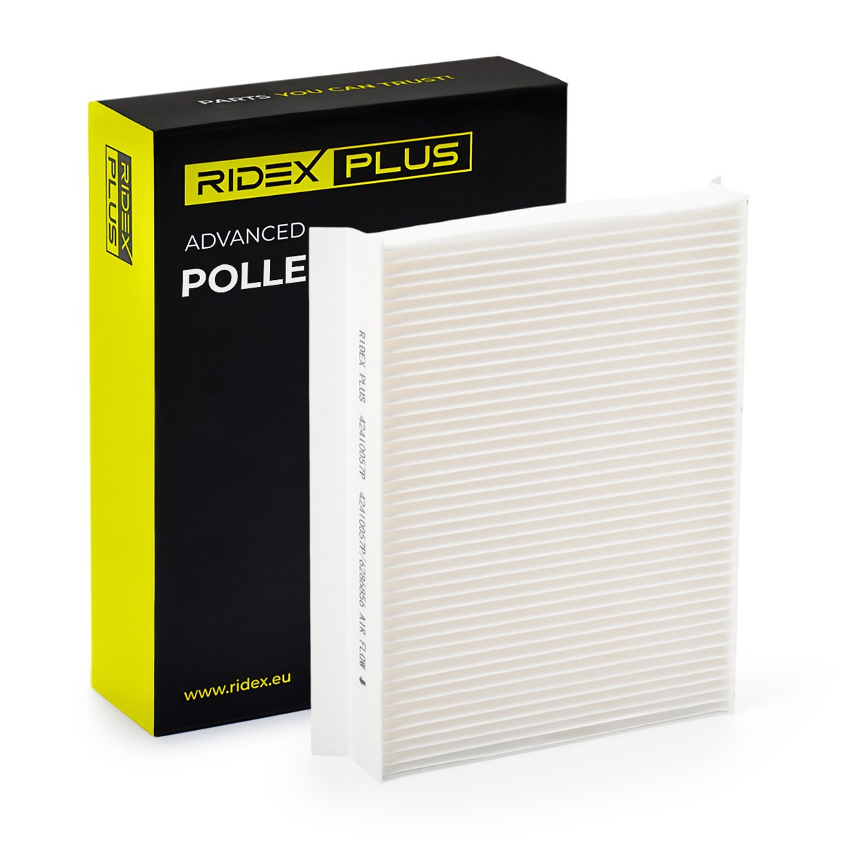RIDEX PLUS Pollen filter Article number: 424I0057P cheaply