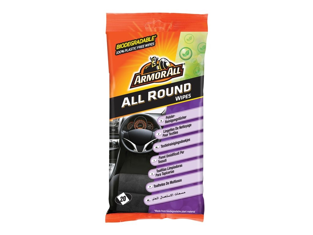 ARMOR ALL Textile / Carpet Cleaner All Round Wipes Article number: 38020 cheaply