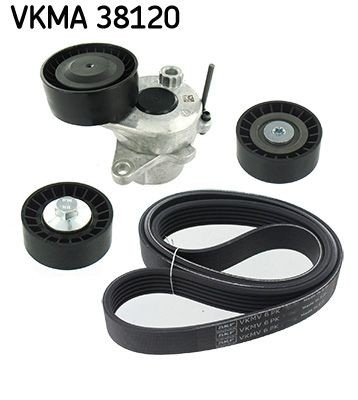 SKF V-Ribbed Belt Set Article number: VKMA 38120 cheaply