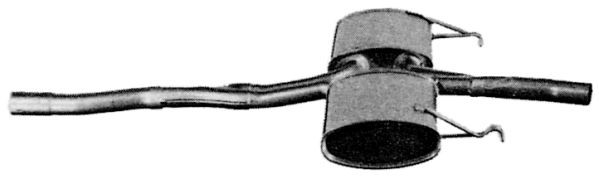 IMASAF Middle silencer Article number: 71.52.26 cheaply