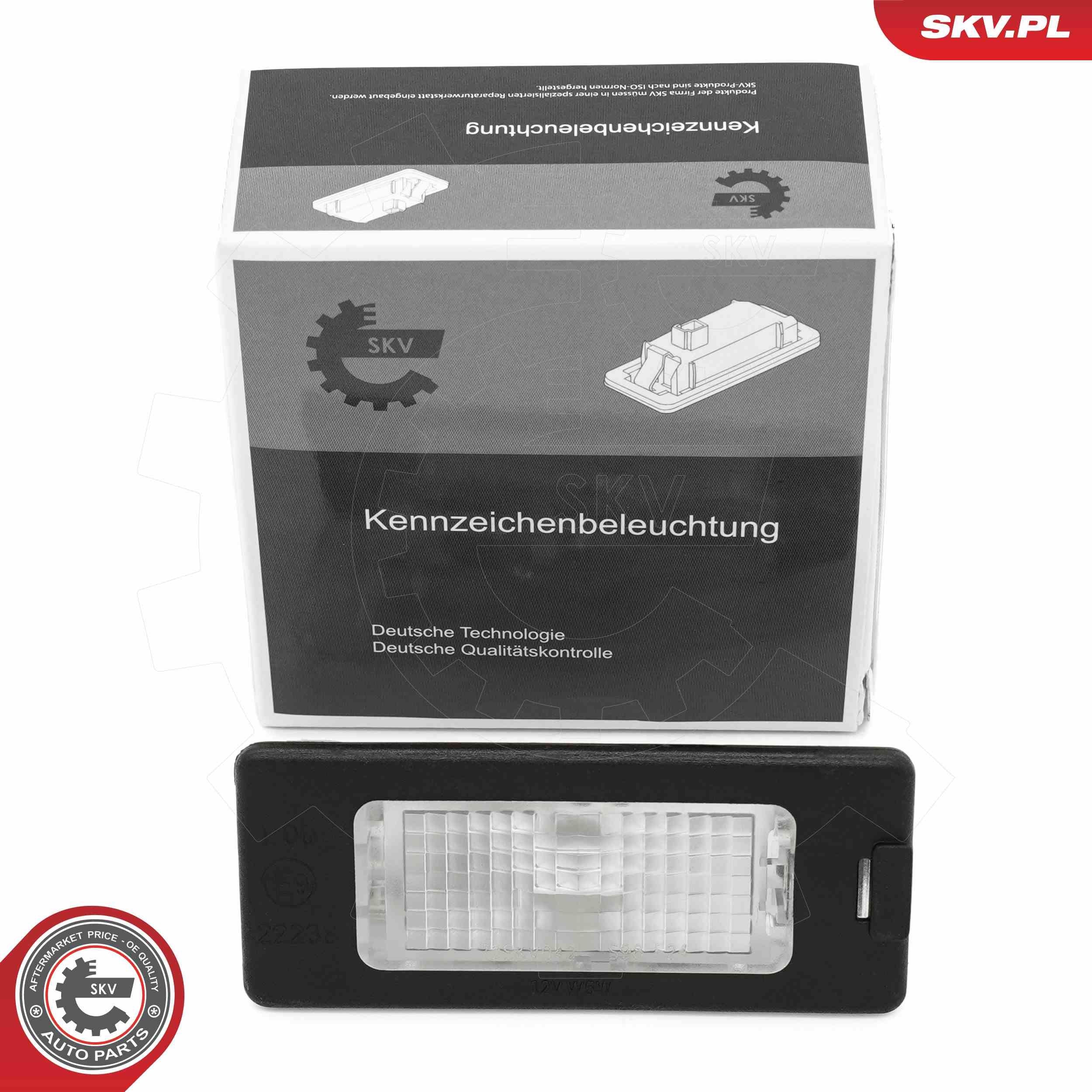 ESEN SKV Licence Plate Light Article number: 72SKV042 cheaply