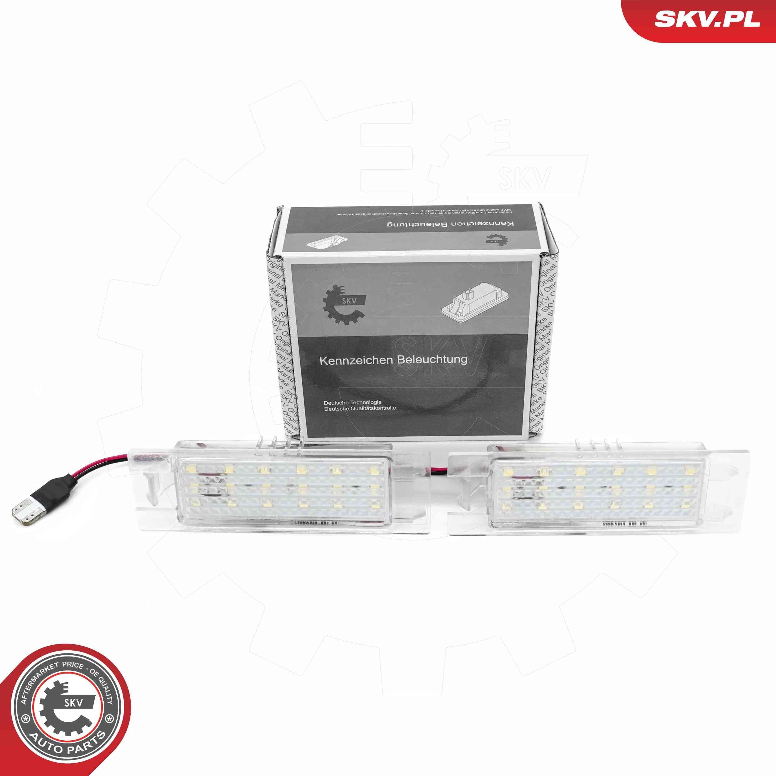 ESEN SKV Licence Plate Light Article number: 72SKV533 cheaply