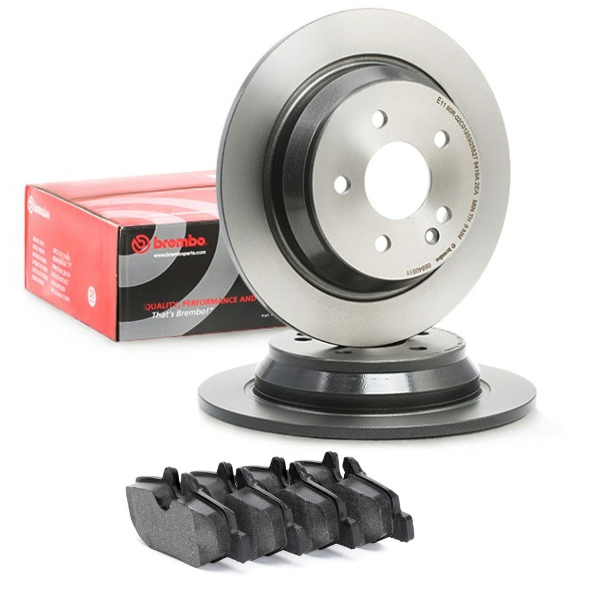 BREMBO Brake discs and pads set Article number: BRB3405N0114 cheaply