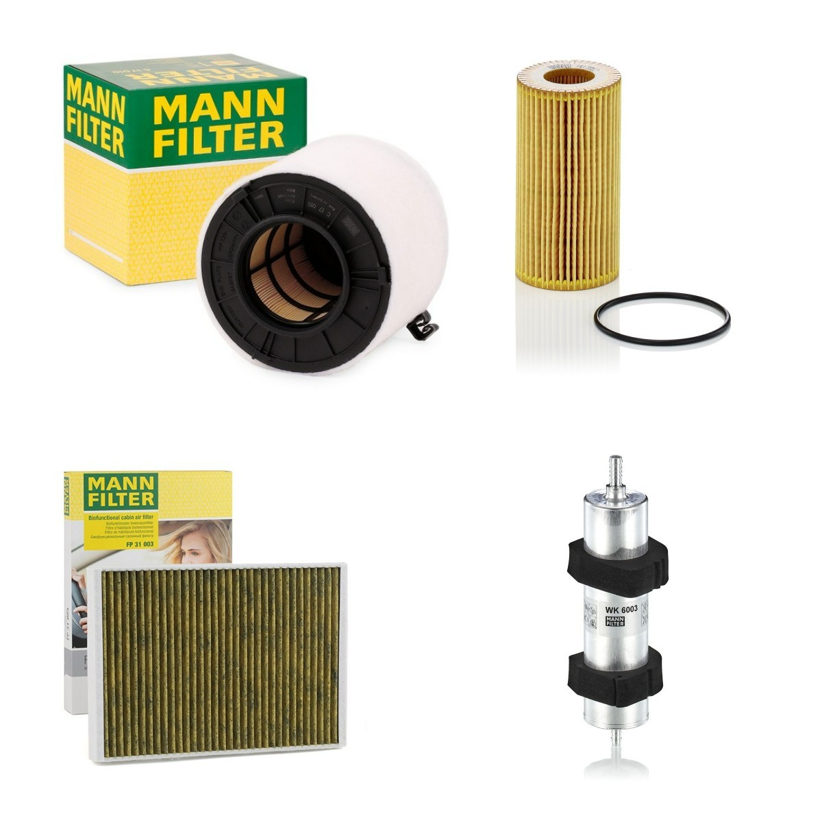 MANN-FILTER Filter-komplekt Artikli number: MNF4055N0058 soodsalt