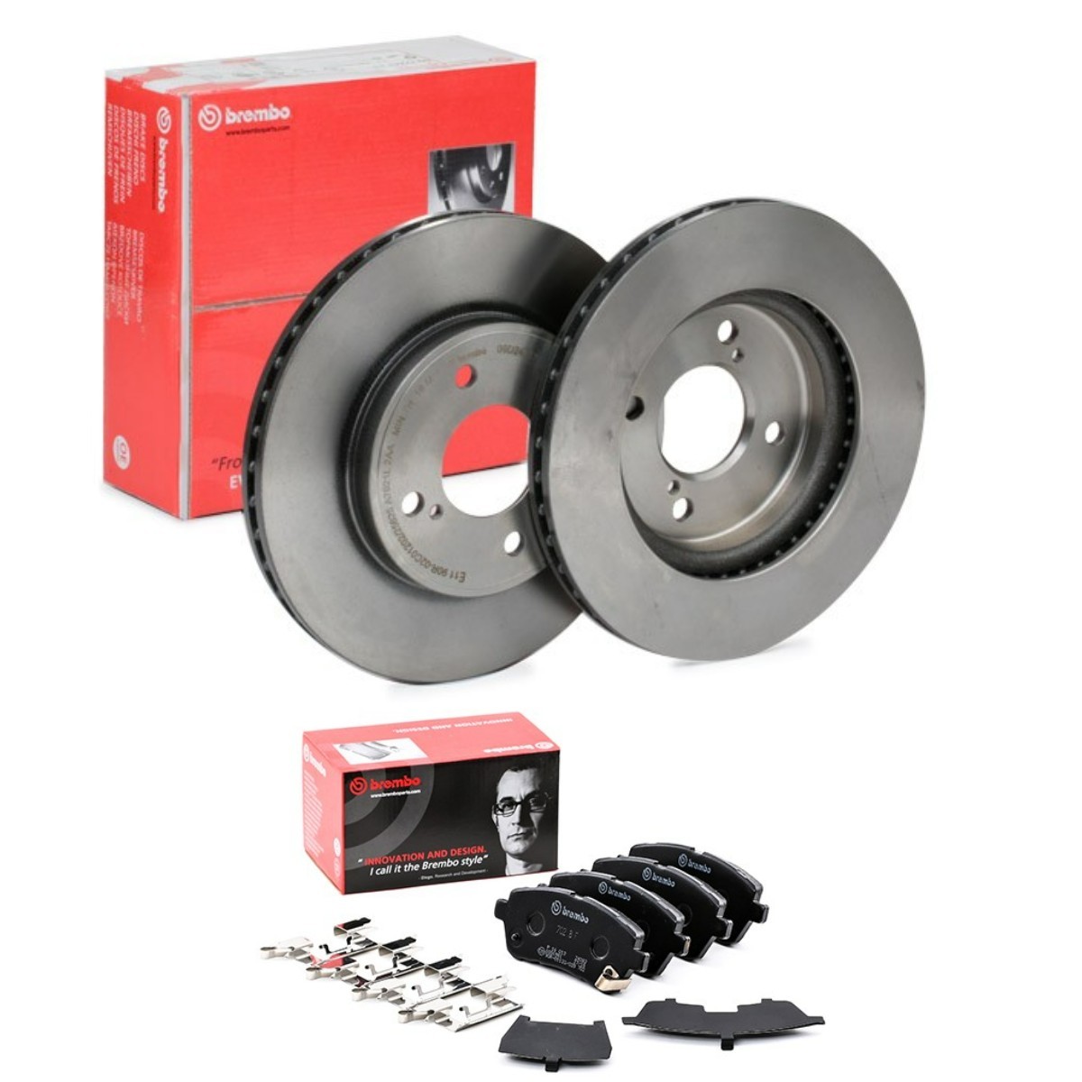 BREMBO Brake discs and pads set Article number: BRB3405N0426 cheaply