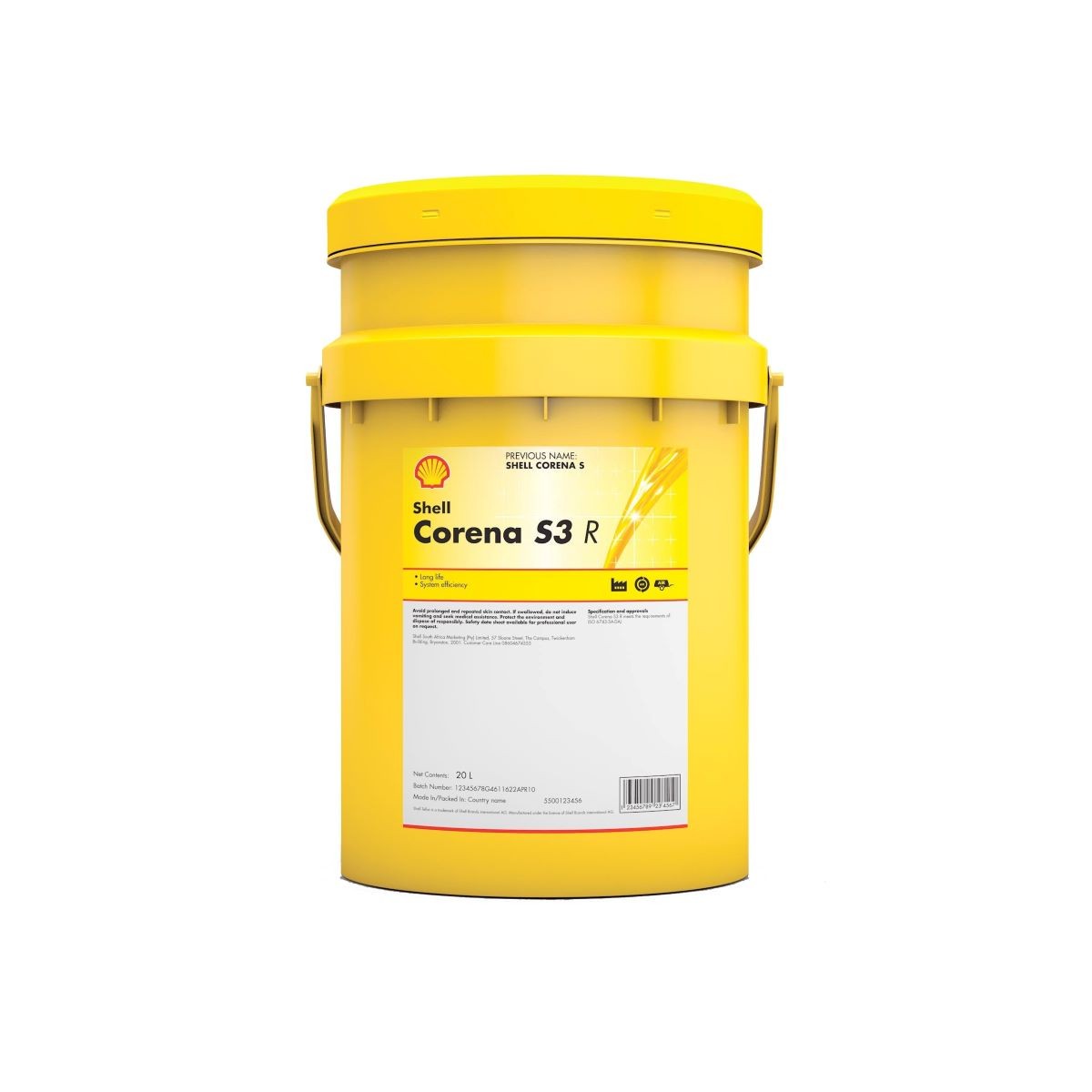 SHELL Kompressorolie Corena S3 R 46 Varenummer: 550026559 billige