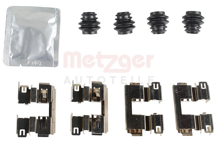 METZGER 109-0186 Lisakomplekt, ketaspiduriklotsid TUCSON 2.0 MPI HTRAC 150 HP Bensiin
