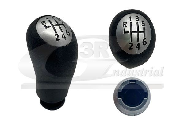 3RG 25662 Gear knob MEGANE 1.5 dCi (LM0F, LM0T, LM2B) 82 PS Diesel