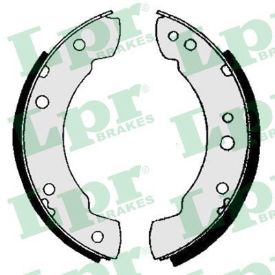 LPR Brake Shoe Set Article number: 01210 cheaply