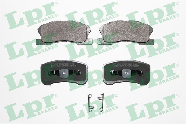 LPR Brake pad set Article number: 05P1042 cheaply