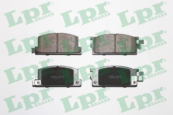 LPR Brake pad set Article number: 05P287 cheaply