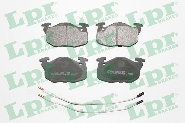LPR Brake pad set Article number: 05P291 cheaply