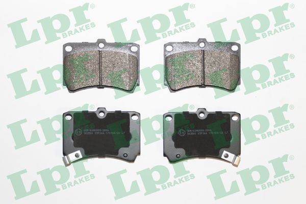 LPR Brake pad set Article number: 05P366 cheaply